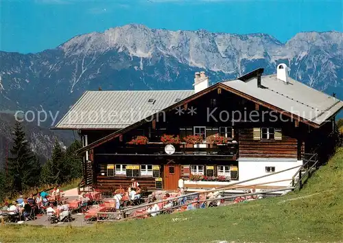 AK / Ansichtskarte Berchtesgaden Rossfeld Skihuette Aussenansicht Berchtesgaden