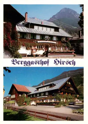 AK / Ansichtskarte Oberstdorf Berggasthof Hirsch Aussenansichten Oberstdorf