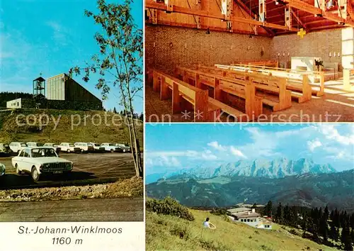 AK / Ansichtskarte Reit_im_Winkl Katholische Kirche   St. Johann Winklmoos 