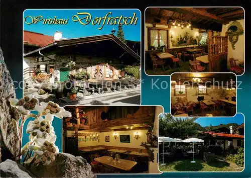 AK / Ansichtskarte Reit_im_Winkl Wirtshaus Dorfratsch Teilansichten 