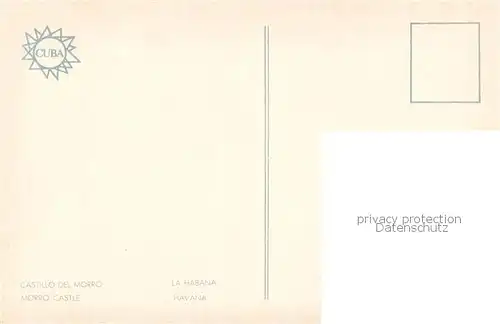 AK / Ansichtskarte Leuchtturm Castillo del Morro Havana Leuchtturm