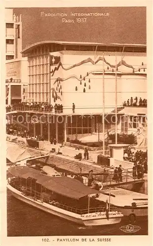AK / Ansichtskarte Exposition_Internationale_Paris_1937 CH 102 Pavillon de Suisse 