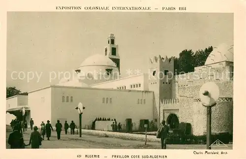 AK / Ansichtskarte Exposition_Coloniale_Internationale_Paris_1931 Algerie 