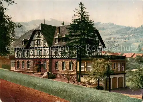 AK / Ansichtskarte Buehlertal Kurhaus Schindelpeter Buehlertal