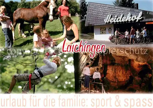 AK / Ansichtskarte Laichingen Heidehof Kletterwald laichingen Laichingen