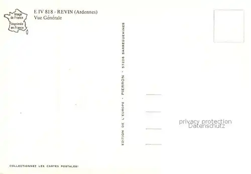 AK / Ansichtskarte Revin Vue generale aerienne Revin