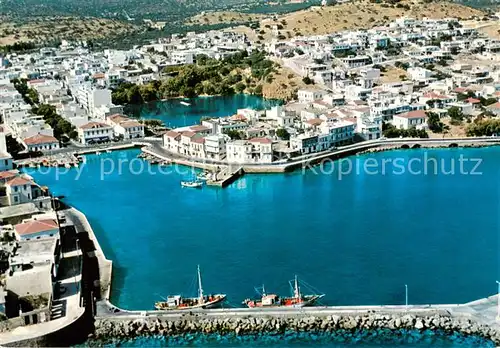 AK / Ansichtskarte Nikolaos_Agios_Kreta Fliegeraufnahme Nikolaos_Agios_Kreta