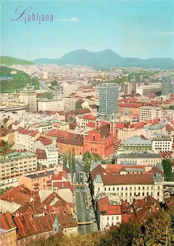 AK / Ansichtskarte Ljubljana_Laibach_SLO Fliegeraufnahme 
