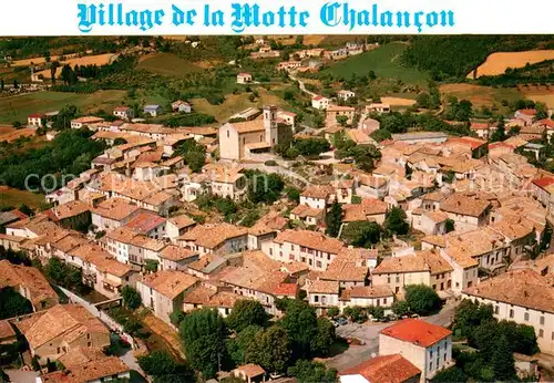 AK / Ansichtskarte La_Motte Chalancon Village Vue aerienne La_Motte Chalancon