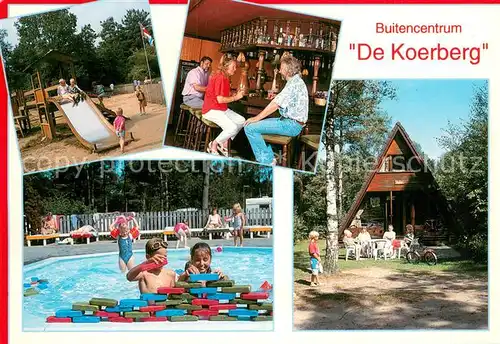 AK / Ansichtskarte Heerde_Niederlande Buitencentrum De Koerberg Spielplatz Pool Bar 