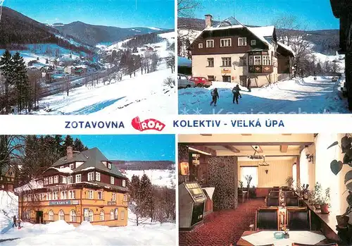 AK / Ansichtskarte Pec_pod_Snezkou_CZ Zotavovna ROH Kolektiv a kavarna Radium Velka Upa 