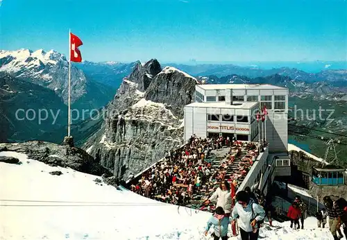 AK / Ansichtskarte Engelberg__OW Bergstation Klein Titlis  