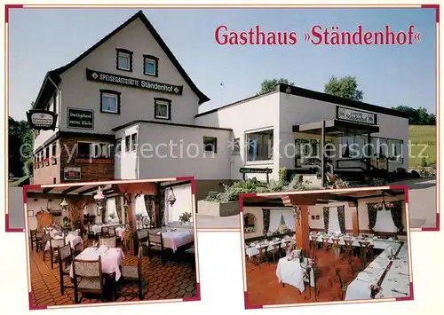 AK / Ansichtskarte Muenchweiler_Rodalb Gaestehaus Staendenhof Gastraeume Muenchweiler_Rodalb