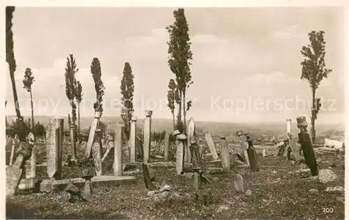 AK / Ansichtskarte Istanbul_Constantinopel_TK Mohammedanischer Friedhof 