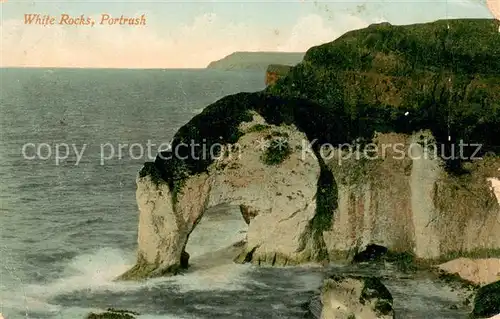 AK / Ansichtskarte Portrush_Northern_Ireland_UK White Rocks 
