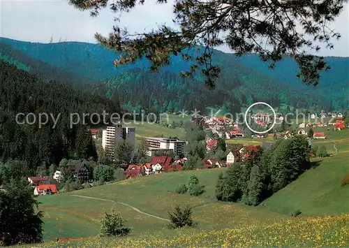 AK / Ansichtskarte Baiersbronn_Schwarzwald Appartementhaus am Roehrsbaechle Baiersbronn Schwarzwald