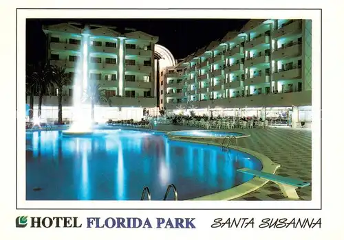 AK / Ansichtskarte Santa_Susanna_Cataluna_ES Hotel Florida Park 