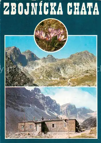 AK / Ansichtskarte Vysoke_Tatry_SK Zbojnicka Chata vo Velkej Studenej doline 