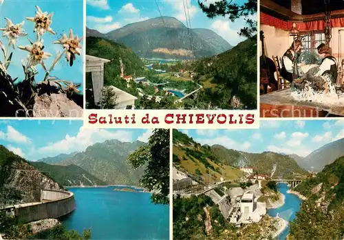 AK / Ansichtskarte Chievolis_Pordenone_IT Panorama Teilansichten 