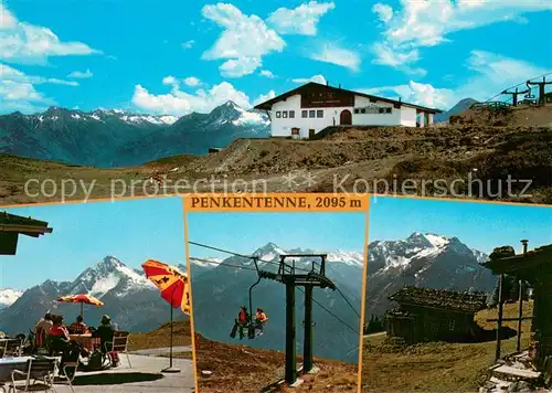 AK / Ansichtskarte Finkenberg__Zillertal_Tirol_AT Penkentenne Terrasse Sessellift Panorama 