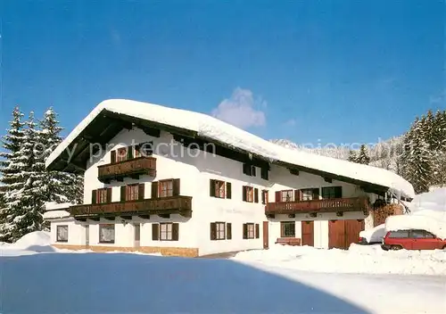 AK / Ansichtskarte Reit_Winkl Pension Haeuslweber Reit_Winkl