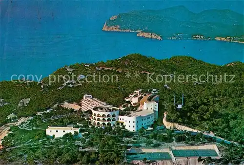 AK / Ansichtskarte Paguera_Mallorca_Islas_Baleares_ES Hotel Club Galatzo Fliegeraufnahme 