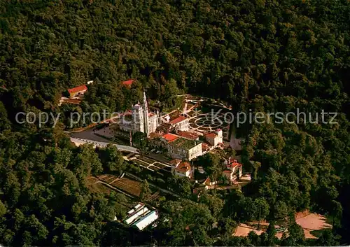 AK / Ansichtskarte Bussaco_Portugal Vista parcial da Floresta 