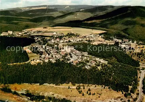 AK / Ansichtskarte Schulenberg_Oberharz Fliegeraufnahme Gesamtansicht Schulenberg_Oberharz