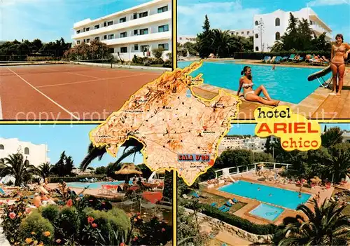 AK / Ansichtskarte Cala_d_Or Hotel Ariel Chico m. Pool Cala_d_Or