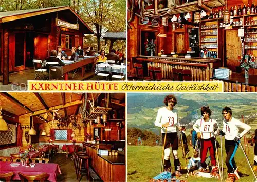 AK / Ansichtskarte Hausbruch_Hamburg Kaerntner Huette Teilansichten 