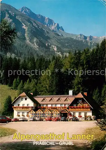 AK / Ansichtskarte Praebichl Alpengasthof Lanner Aussenansicht Praebichl