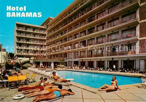 AK / Ansichtskarte El_Arenal_Mallorca_ES Hotel Bahamas Pool Ansicht 