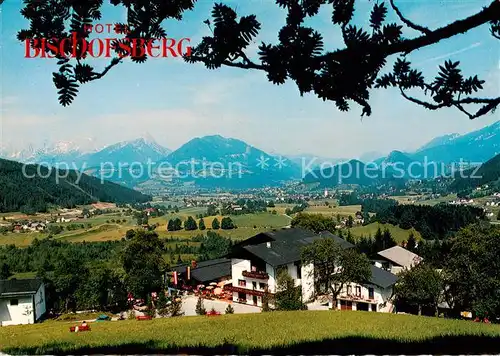 AK / Ansichtskarte Windischgarsten_AT Hotel Bischofsberg Aussenansicht m. Panorama 