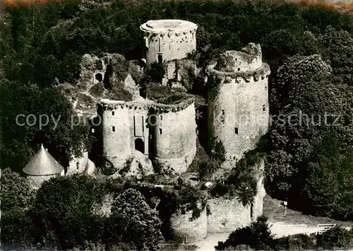 AK / Ansichtskarte Tonquedec_22_Cotes d_Armor Fliegeraufnahme Le Chateau 