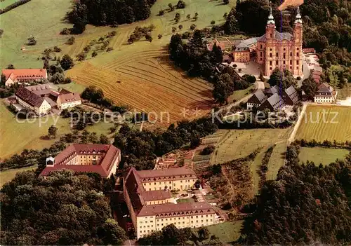 AK / Ansichtskarte Staffelstein Fliegeraufnahme Basilika Vierzehnheiligen Staffelstein