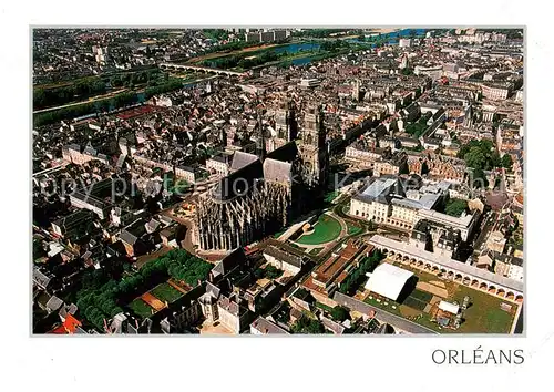 AK / Ansichtskarte Orleans_45_Loiret Fliegeraufnahme 