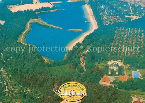 AK / Ansichtskarte Haren_Ems Fliegeraufnahme Ferienzentrum Schloss Dankern Haren_Ems