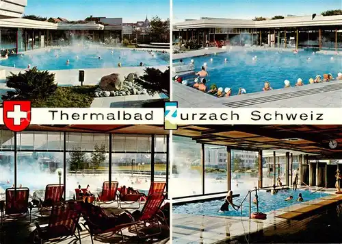 AK / Ansichtskarte Zurzach_Bad Thermalbad Teilansichten Zurzach_Bad