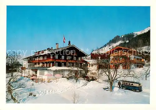 AK / Ansichtskarte Kitzbuehel_Tirol Hotel Tennerhof Winter Schnee Kitzbuehel Tirol