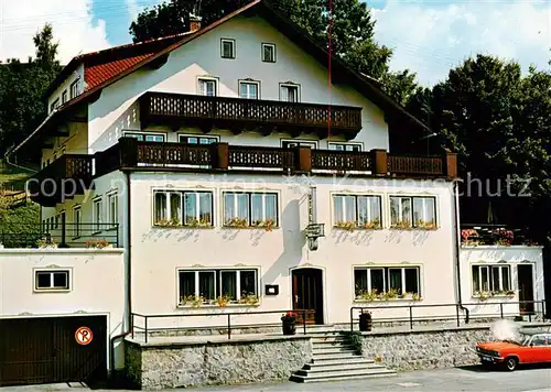 AK / Ansichtskarte Zwiesel__Niederbayern Pension Zwieseler Hof Aussenansicht 