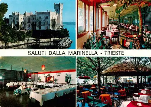 AK / Ansichtskarte Trieste_IT Restaurant Alla Marinella 