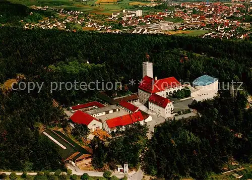 AK / Ansichtskarte Ebermannstadt Fliegeraufnahme Jugendhaus Burg Feuerstein Ebermannstadt