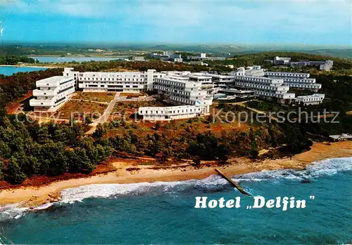 AK / Ansichtskarte Porec_Croatia Fliegeraufnahme Hotel Delfin 