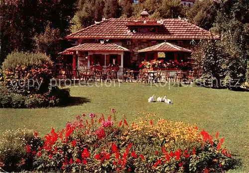 AK / Ansichtskarte Stresa_Lago_Maggiore_IT Die Garten Villa Pallavicino   Haeuschen von Biancaneve 