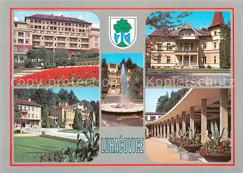 AK / Ansichtskarte Luhacovice_CZ Osada s prameny znamym budovana postupne od konce moderni lazne 