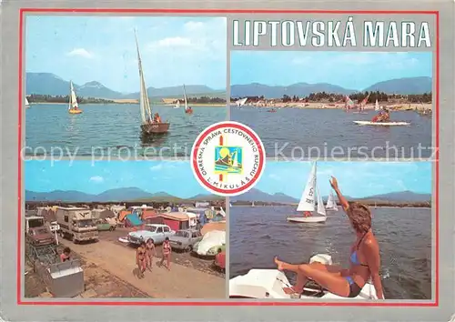 AK / Ansichtskarte Liptovska_Mara_CZ Panorama Autokemping Liptovsky Trnovec 