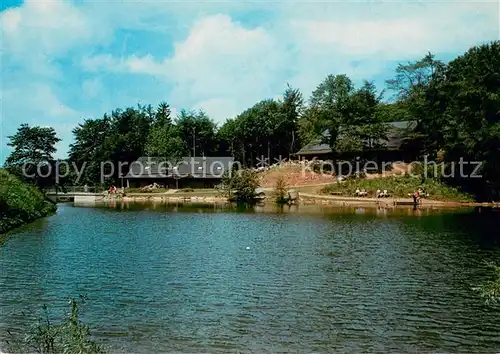 AK / Ansichtskarte Poppenhausen_Rhoen Gasthof am Guckaisee Poppenhausen Rhoen