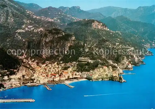 AK / Ansichtskarte Amalfi_IT Fliegeraufnahme 