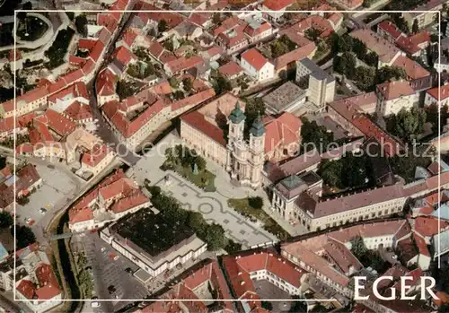 AK / Ansichtskarte Eger__Cheb_Tschechien Fliegeraufnahme 