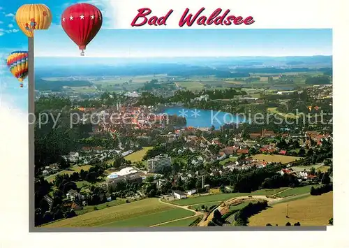 AK / Ansichtskarte Bad_Waldsee Fliegeraufnahme Bad_Waldsee